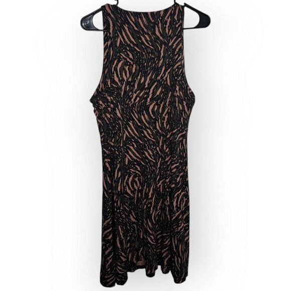 ATHLETA Women's Santorini Thera Printed Dress Abstraction Black/Peat size Large - Picture 5 of 10